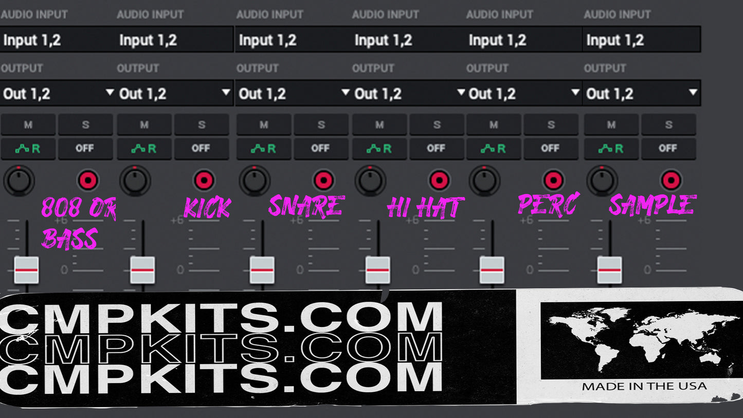 MPC MIXING CHEAT SHEET