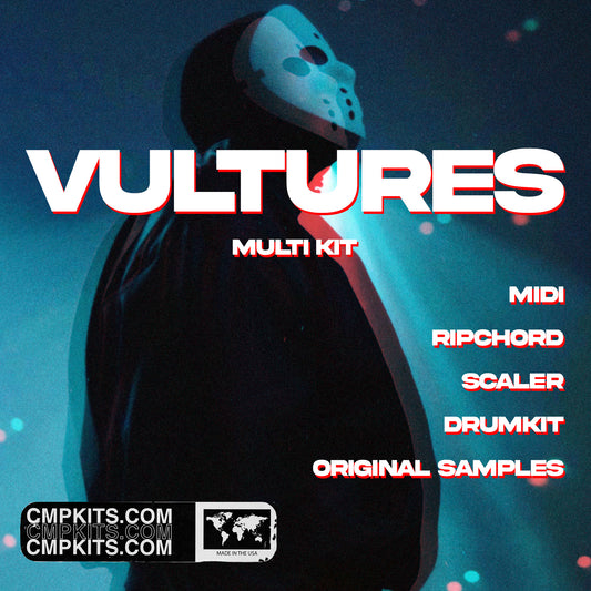 Kanye West Vultures Chord Pack, Drumkit and Original Samples