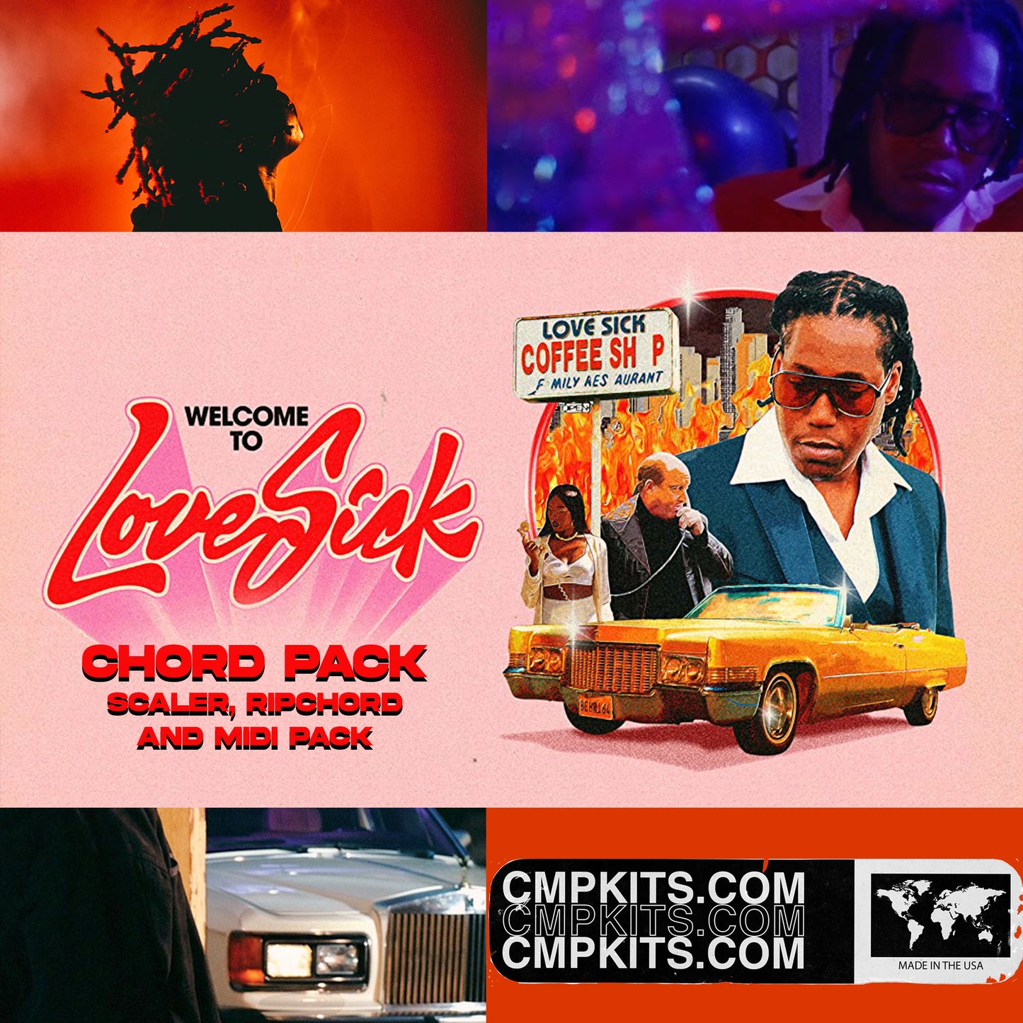 Don Toliver Lovesick Chord Pack - Scaler, Ripchord and MIDI Pack