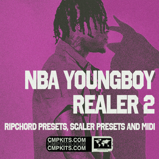 NBA Youngboy Realer 2 Chord Pack (Ripchord, Scaler presets and MIDI)